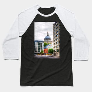 St Paul's Cathedral, London, UK Baseball T-Shirt